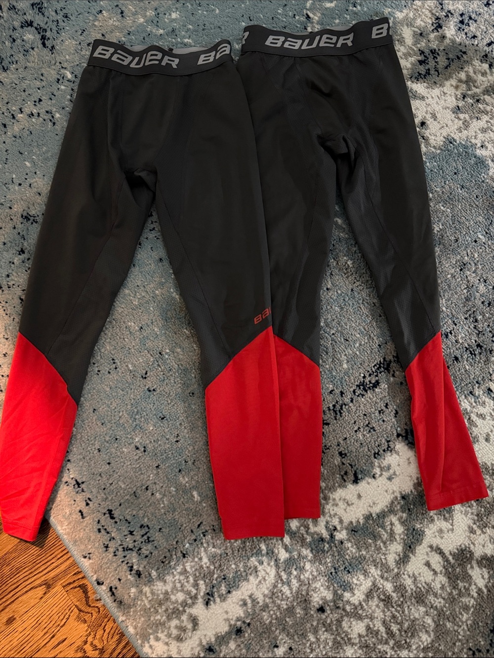 Bauer Youth medium Black and Red Panel Compression Pants. Brand new.
